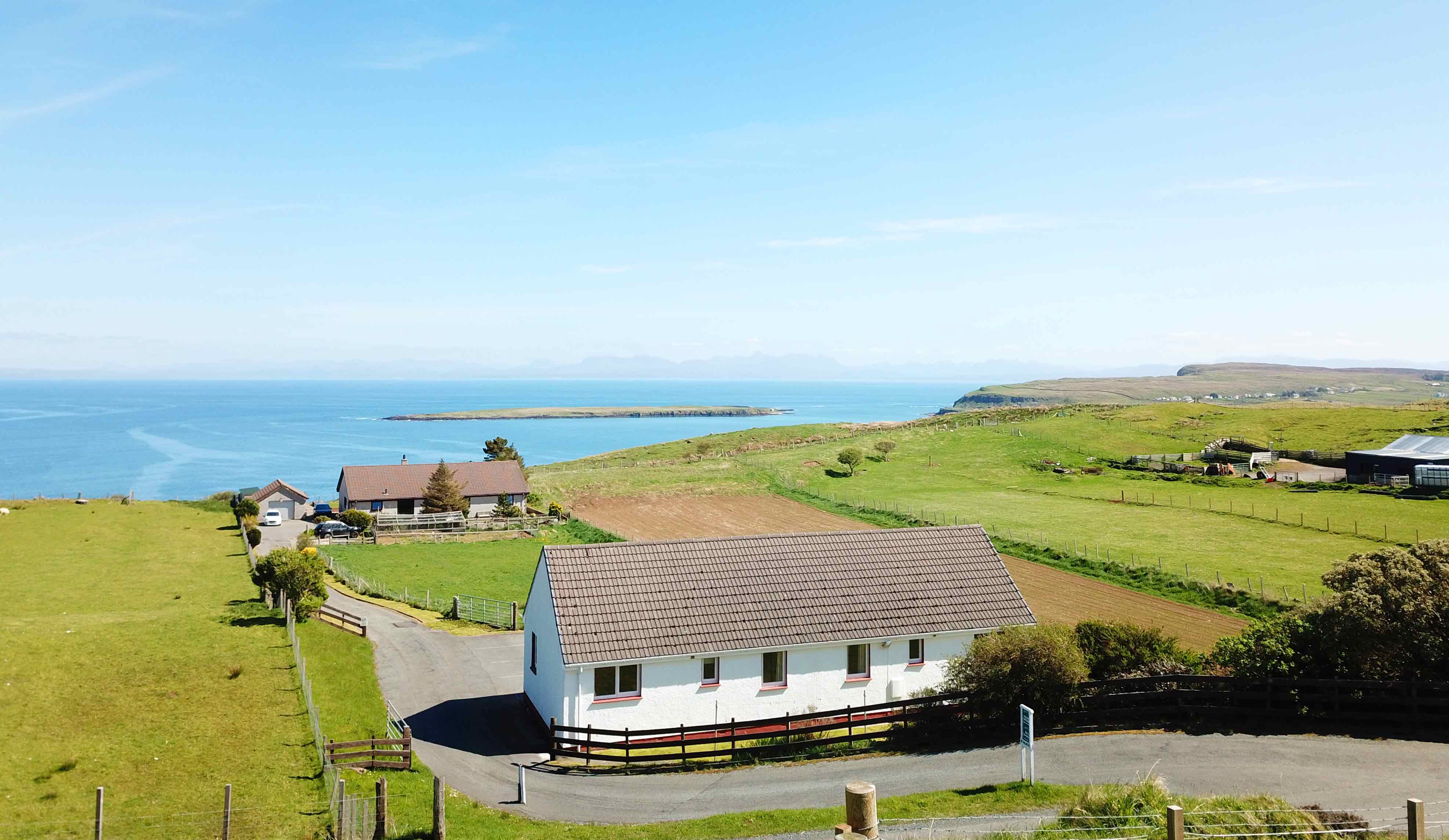 Half of Three self catering accommodation on the Isle of Skye with private parking and WIFI